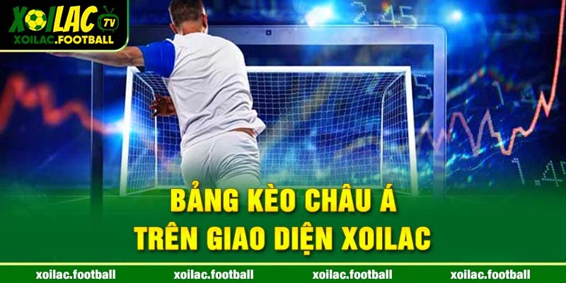 Bảng kèo Châu Á trên giao diện Xoilac