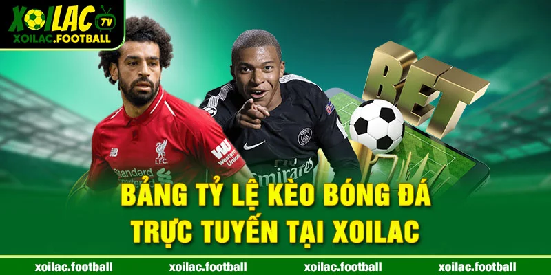 Bảng tỷ lệ kèo bóng đá trực tuyến tại xoilac